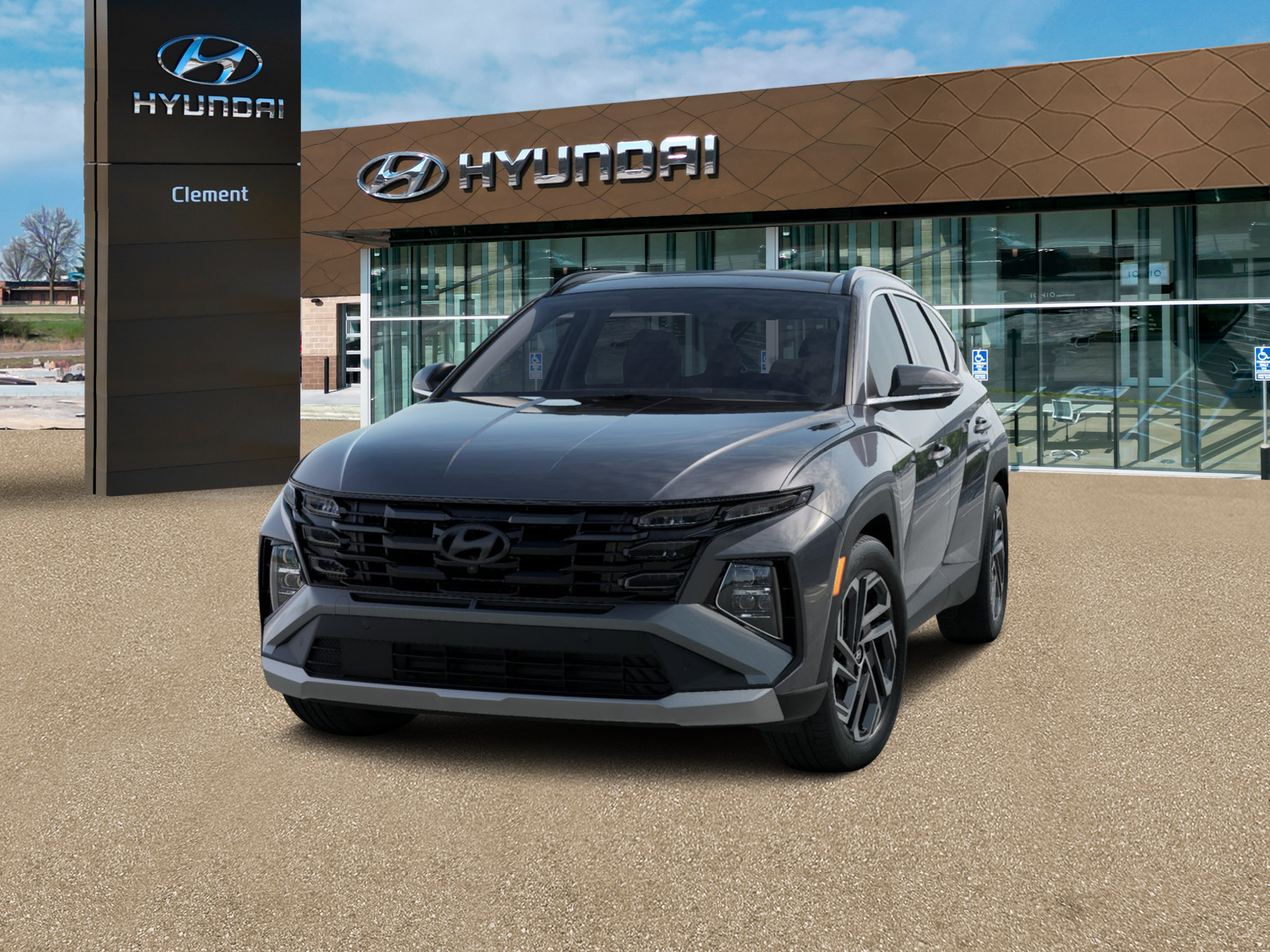 New 2026 Gray Hyundai Limited image 1