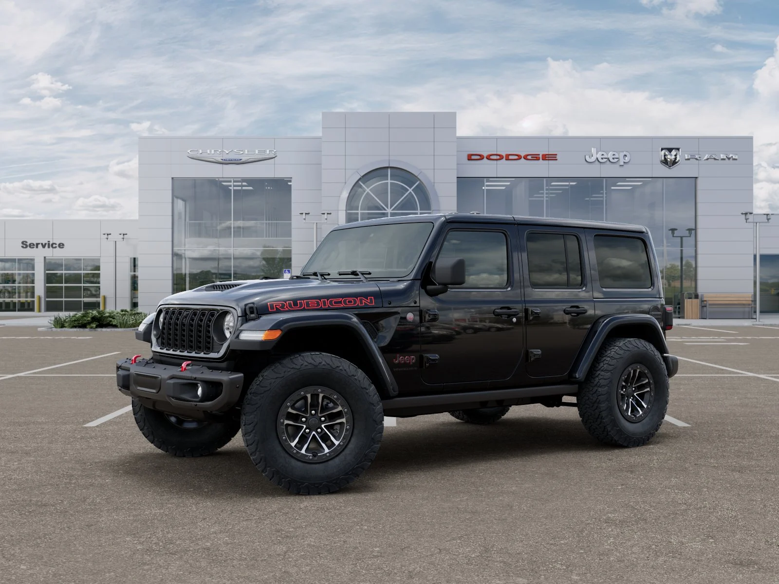 New 2026 Black Clearcoat Jeep Rubicon X image 29