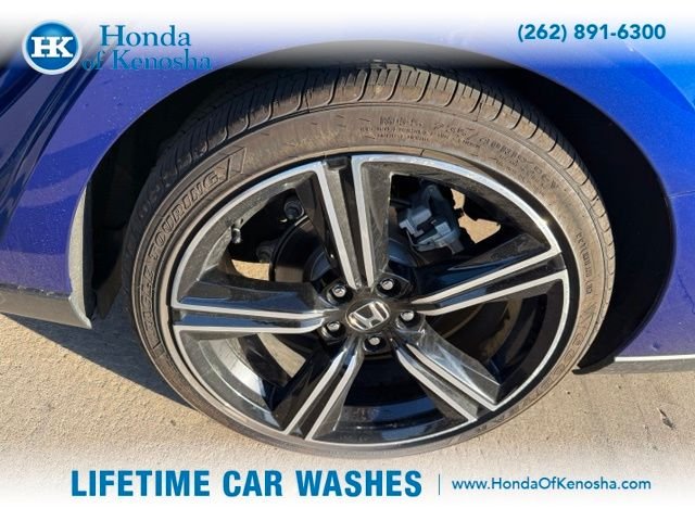 Certified Used 2025 Still Night Pearl Honda HYBRID SPORT image 2