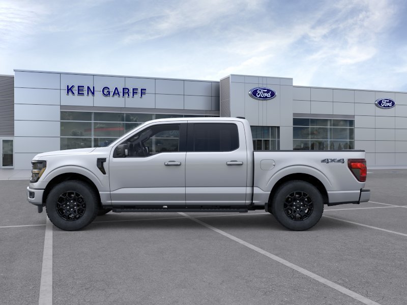 New 2026 Iconic Silver Metallic Ford XLT image 3