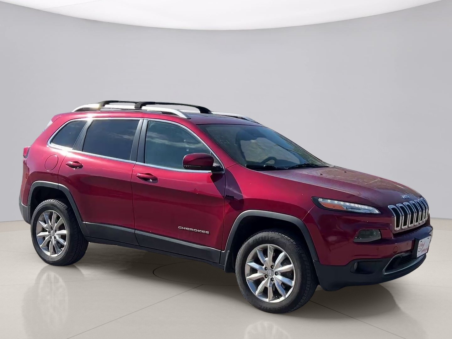 Used 2015 Red Jeep LIMITED image 8