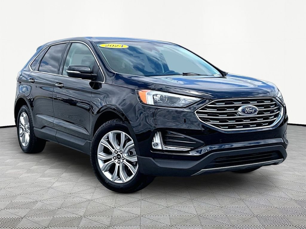 Used 2024 Black Ford Titanium image 1