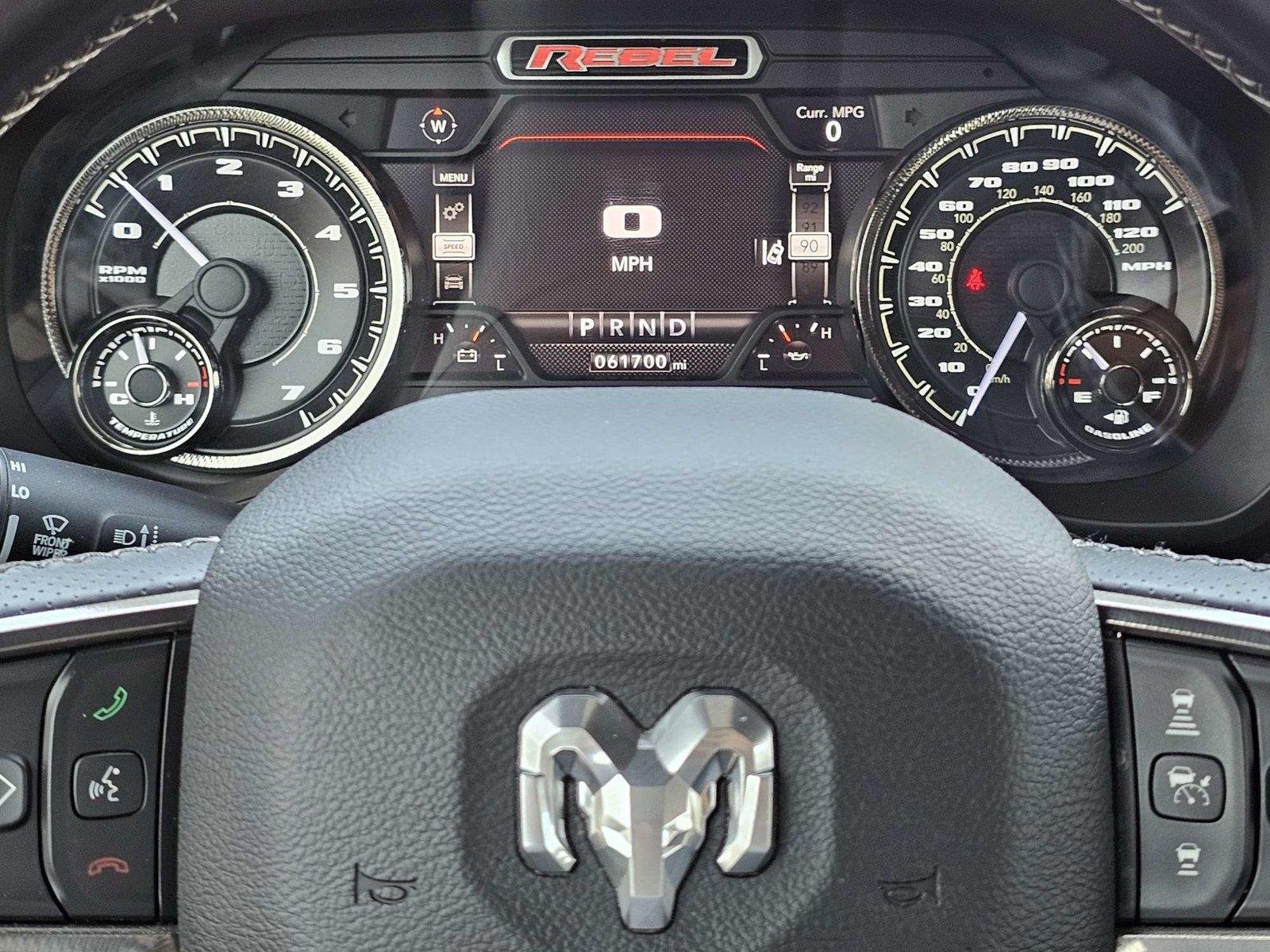 Used 2021 Bright White Clearcoat Ram Rebel image 28