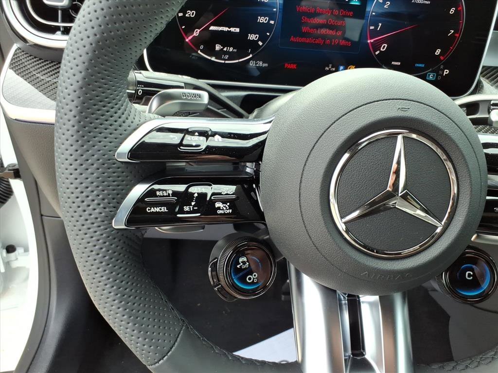 New 2026 MANUFAKTUR Moonlight White Metallic Mercedes-Benz AMG® CLE 53 4MATIC+ Cabriolet image 15