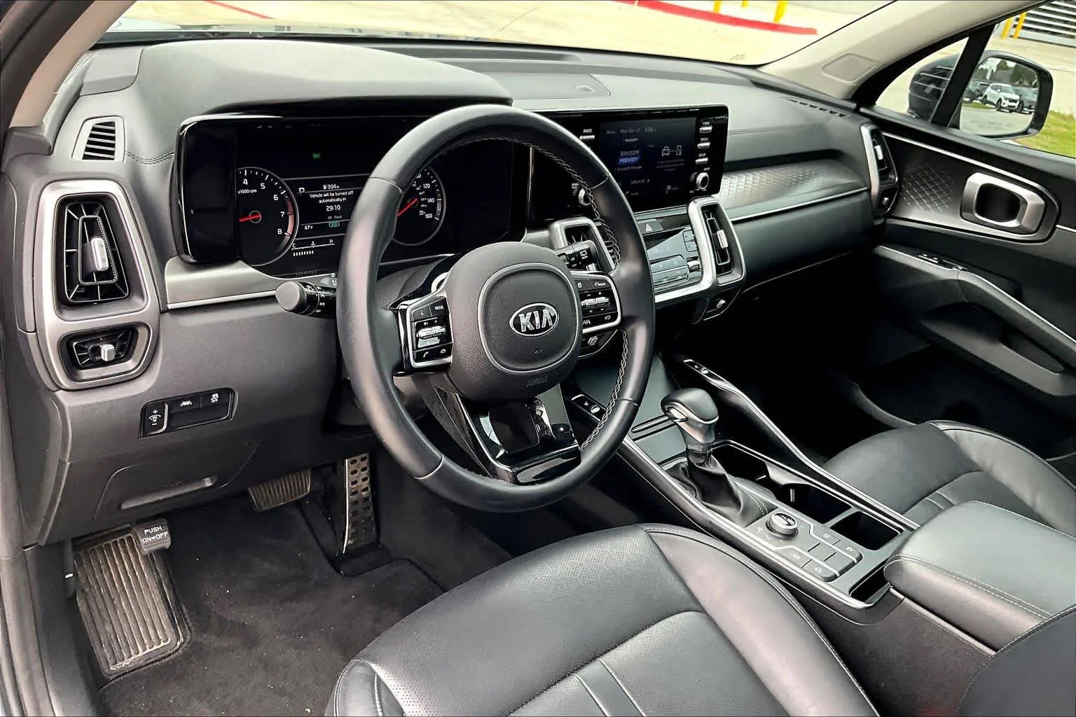 Used 2021 Gravity Grey Kia S image 17