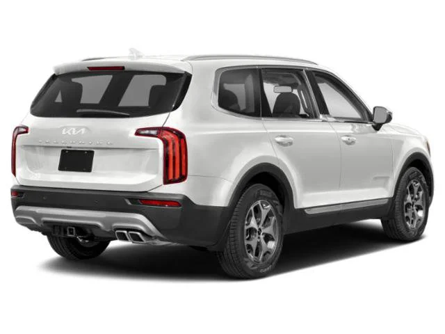 Used 2022 Glacial White Pearl Kia EX image 2