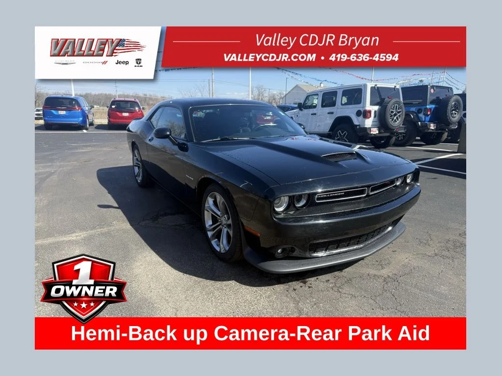 Used 2022 Black Dodge R/T image 1