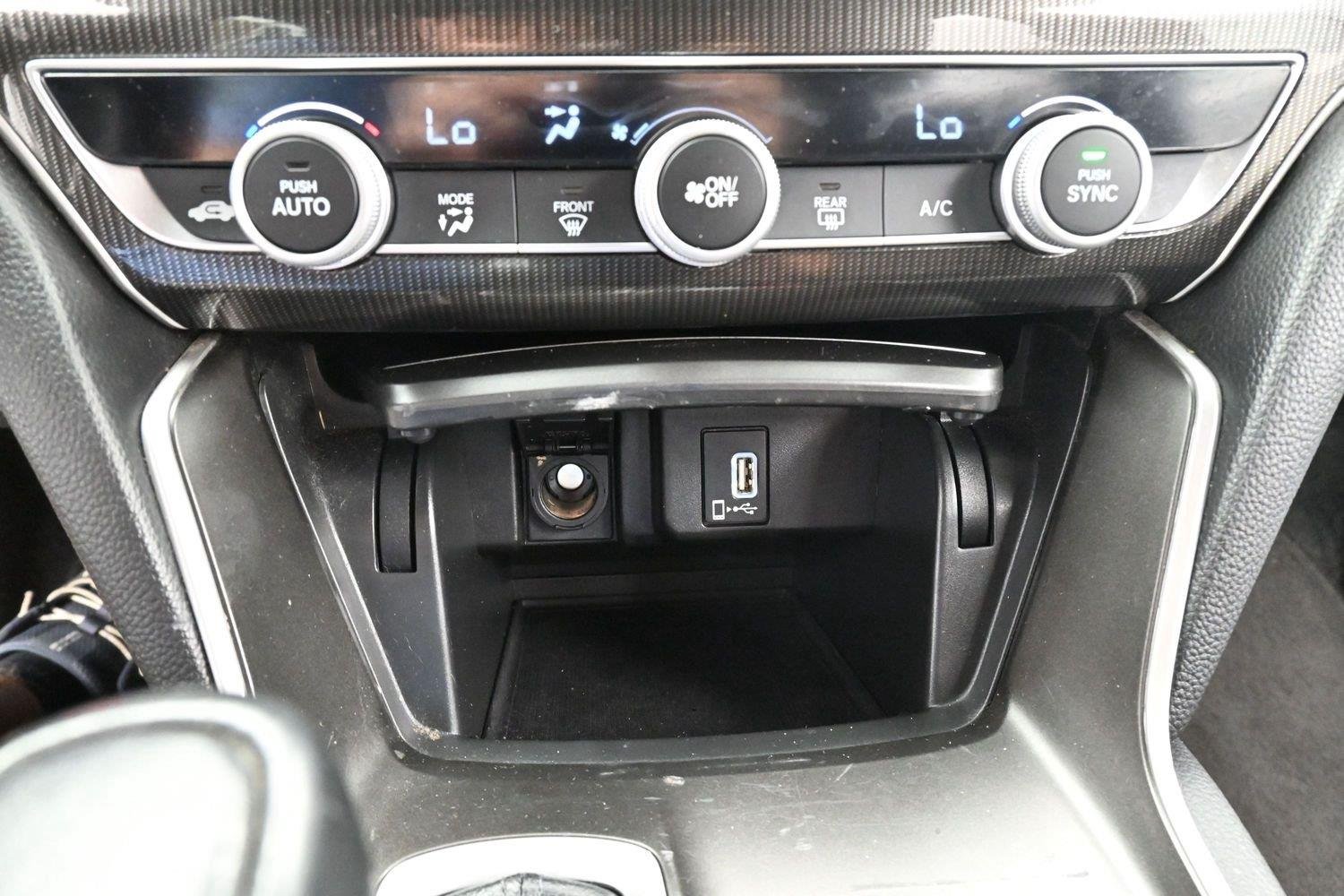 Used 2020 Platinum White Pearl Honda Sport image 24