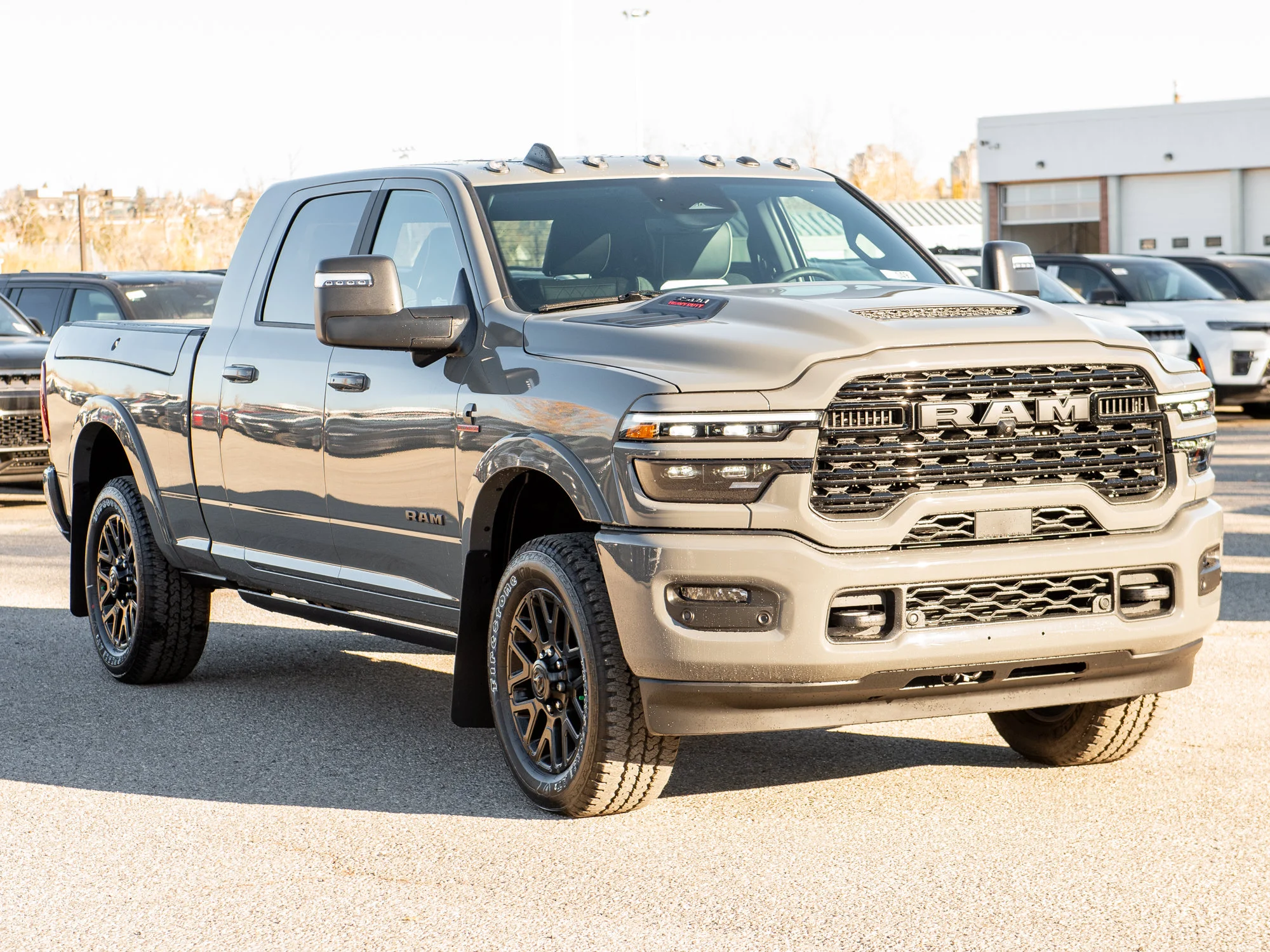 New 2027 Grey RAM Limited Night* Mega Cab 4x4, Sunroof, Passenger Screen, Tow Tech-Plus Group image 10