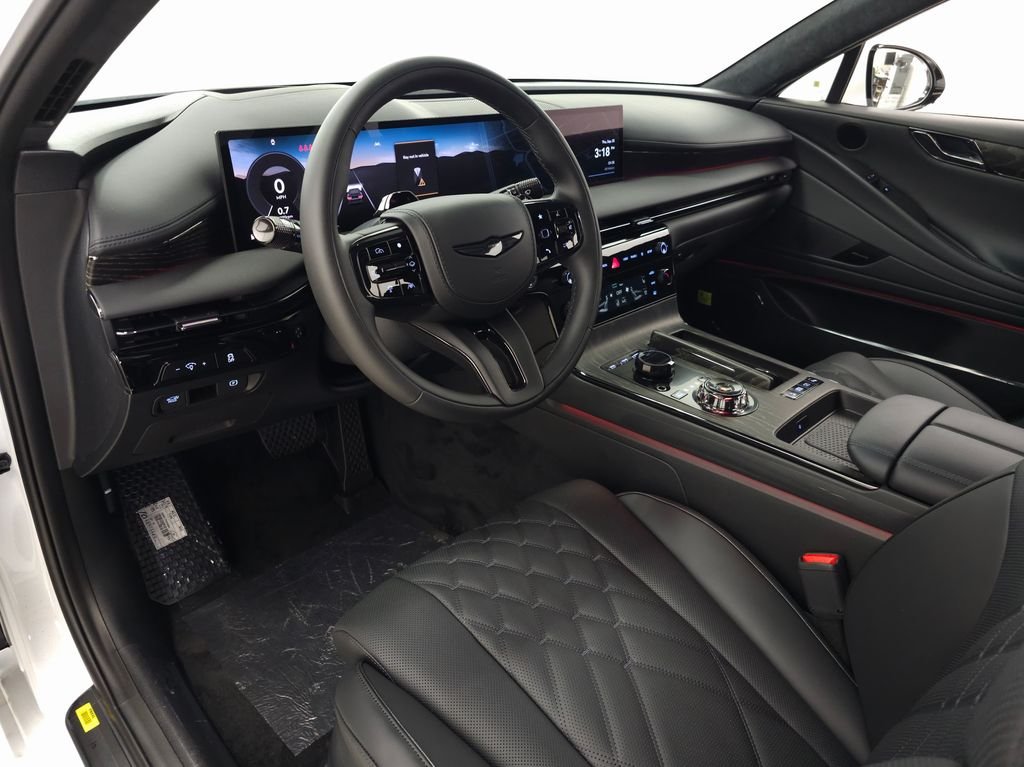 New 2026 White Genesis 3.5T PRESTIGE BLACK image 9