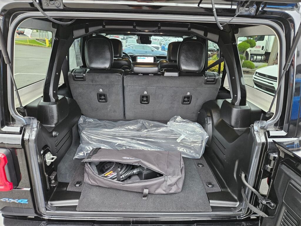 Used 2024 Black Clear Coat Jeep High Altitude 4xe image 12