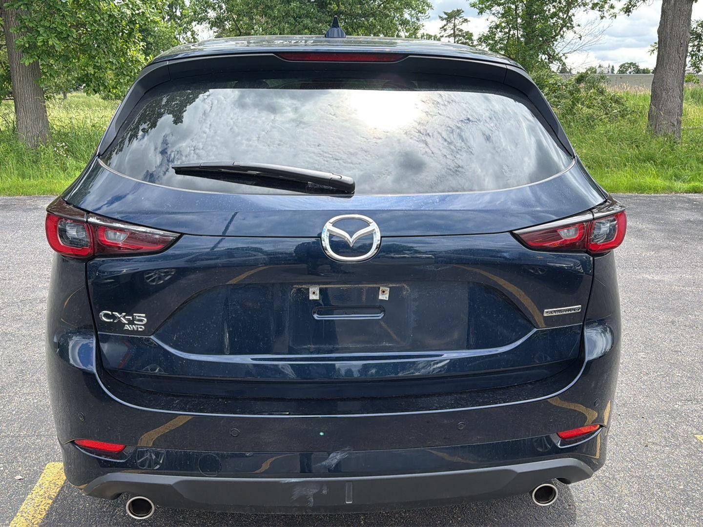 Used 2025 Deep Crystal Blue Mica Mazda 2.5 S Premium Plus Package image 5