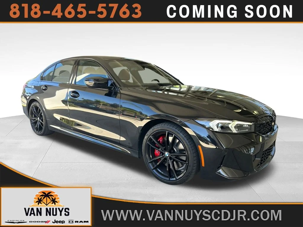 Used 2023 Black BMW M340i xDrive image 1