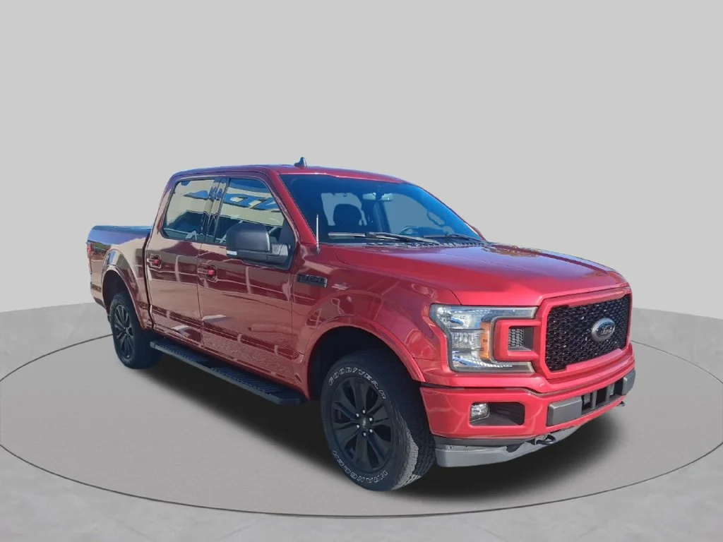 Used 2020 Red Ford XLT image 3