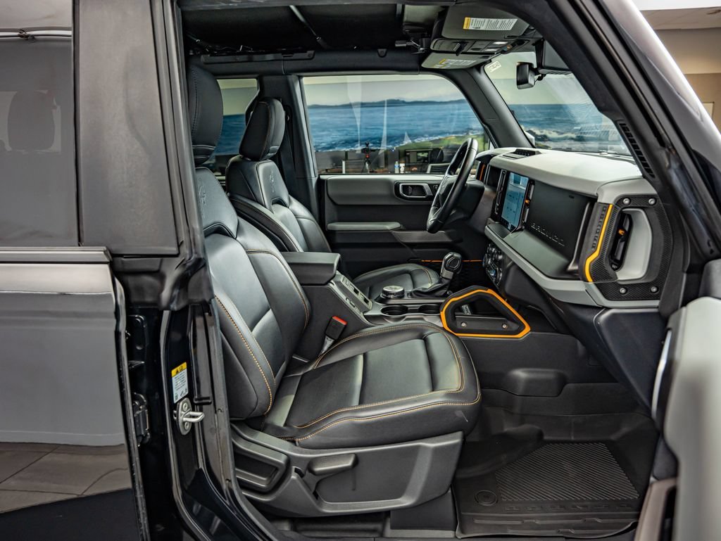 Used 2022 Shadow Black Ford Badlands image 35