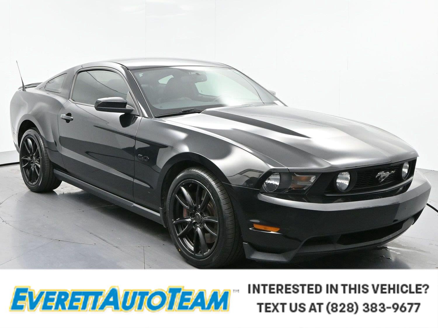 Used 2012 Black Ford GT Premium image 1