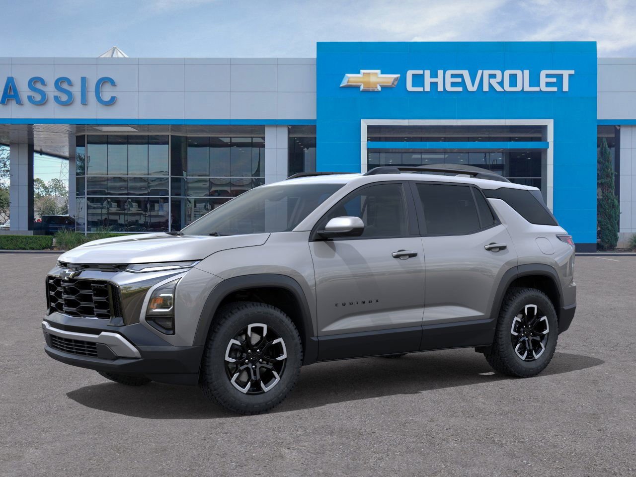 2026 Chevrolet Equinox ACTIV Gray at Classic Elite Chevrolet Sugar Land