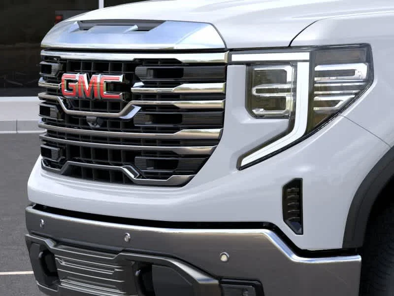New 2026 Glacier White Tricoat GMC SLT image 13
