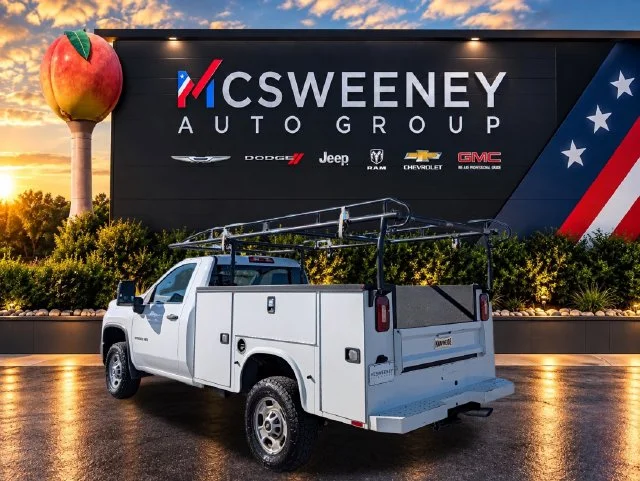 Used 2024 White Chevrolet Work Truck image 3