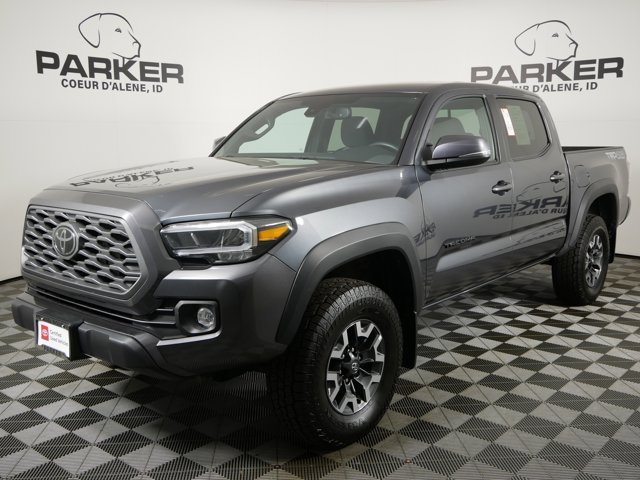 Used 2023 Magnetic Gray Metallic Toyota Double Cab TRD Off-Road w/ Technology Pkg image 1