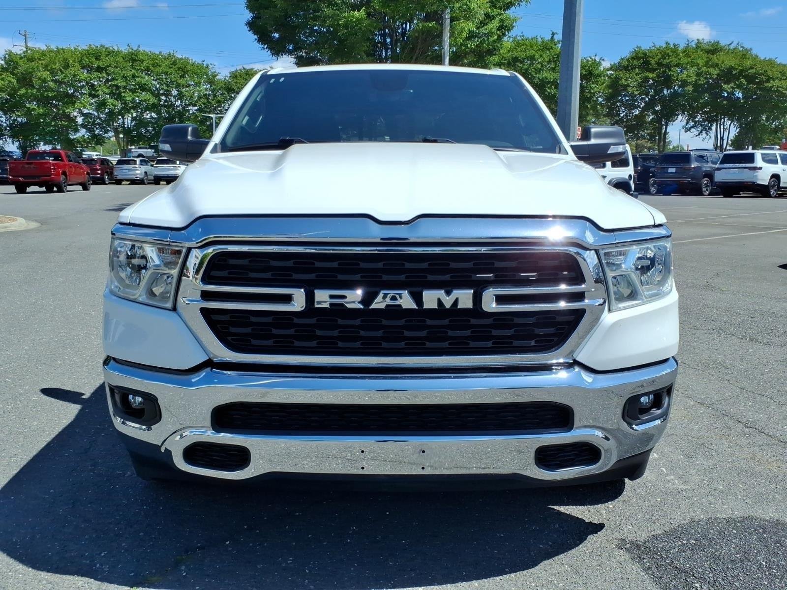 Used 2022 Bright White Clearcoat Ram Big Horn image 12