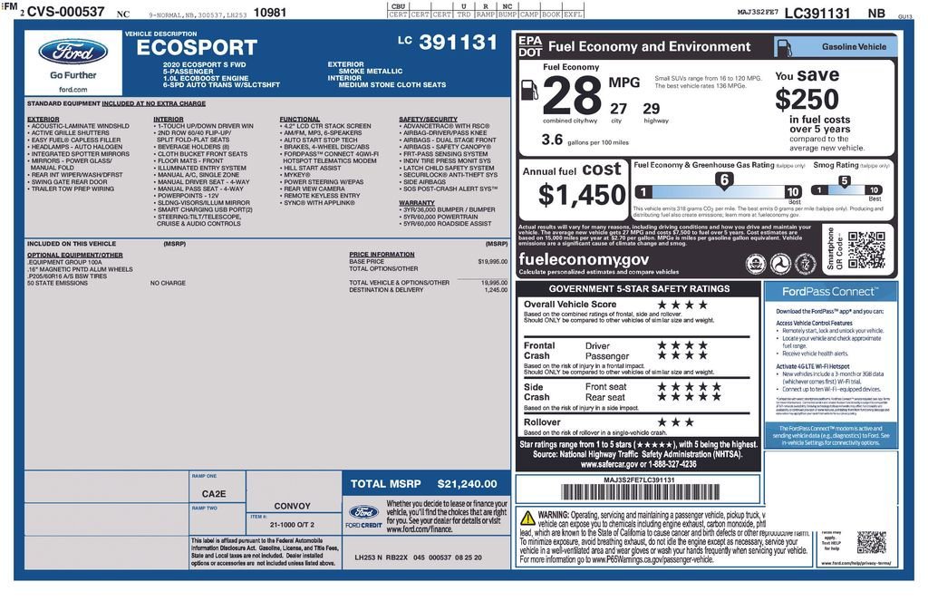 Used 2020  Ford S image 6