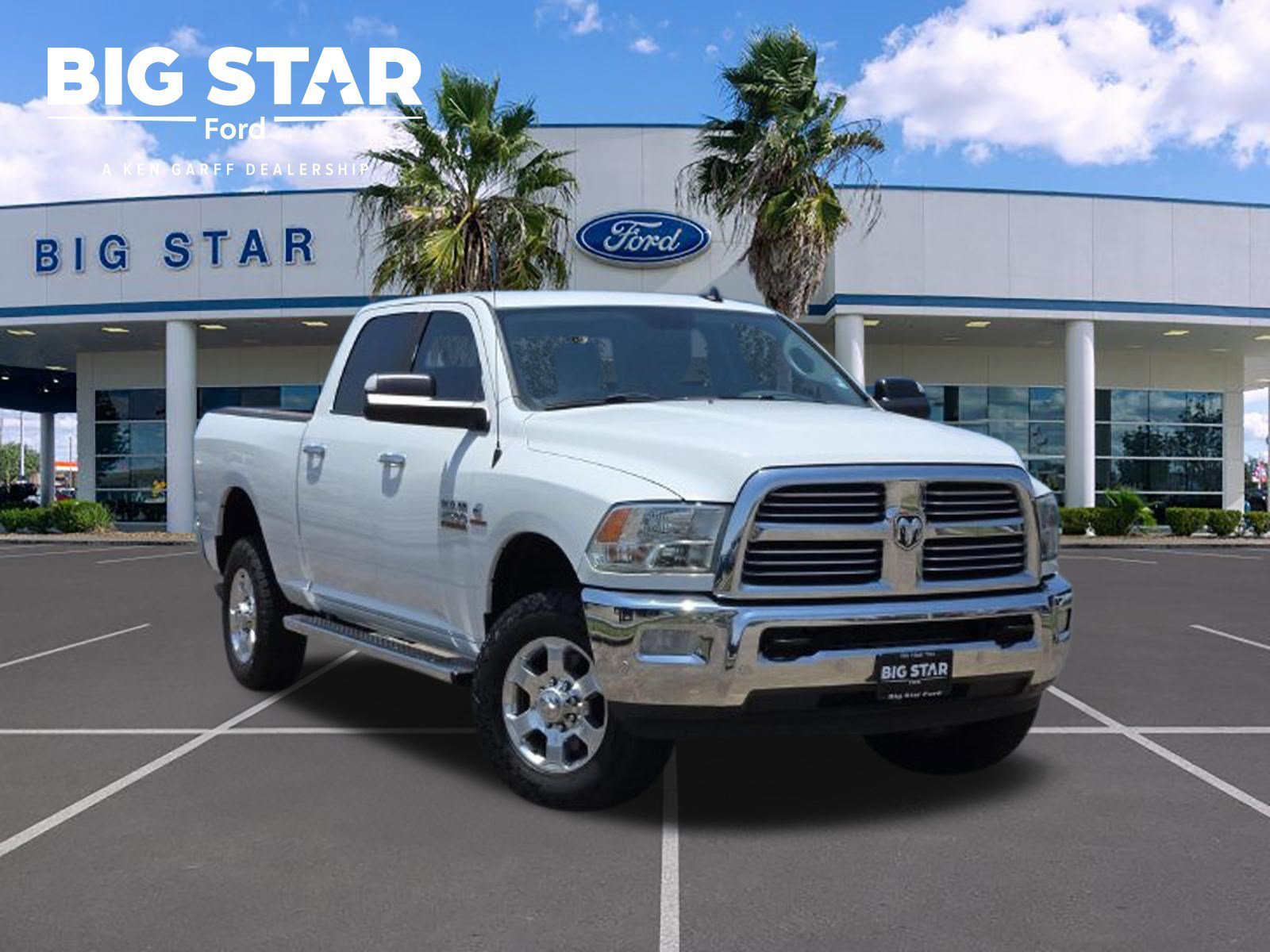 Used 2016 Bright White Clearcoat Ram Lone Star image 1