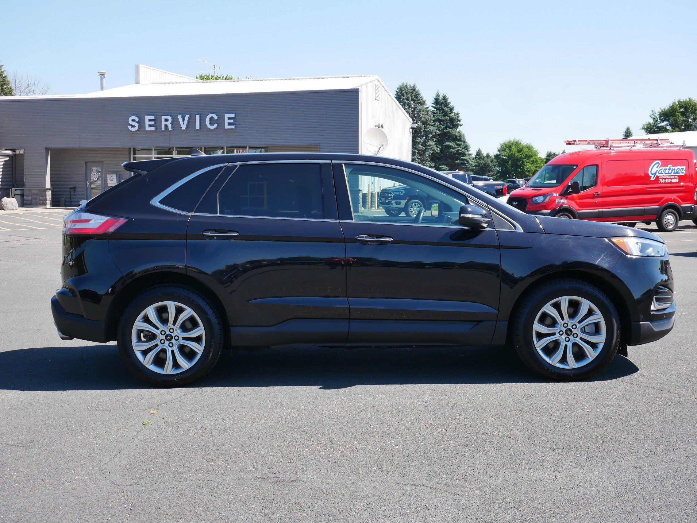Used 2024 Black Ford Titanium image 6