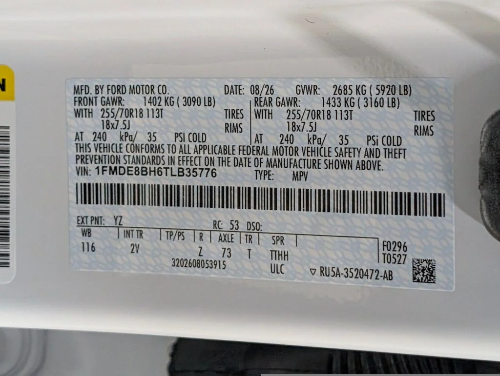 New 2026 Oxford White Ford Outer Banks® image 25