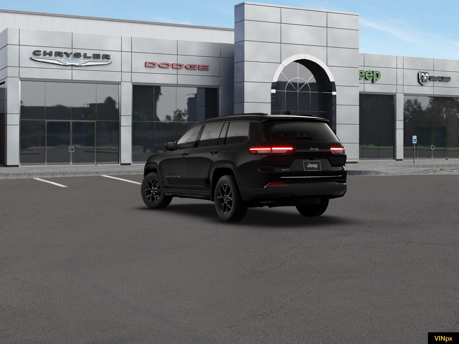New 2026 Diamond Black Crystal Pearl-Coat Exterior Paint Jeep Altitude 4x4 image 17