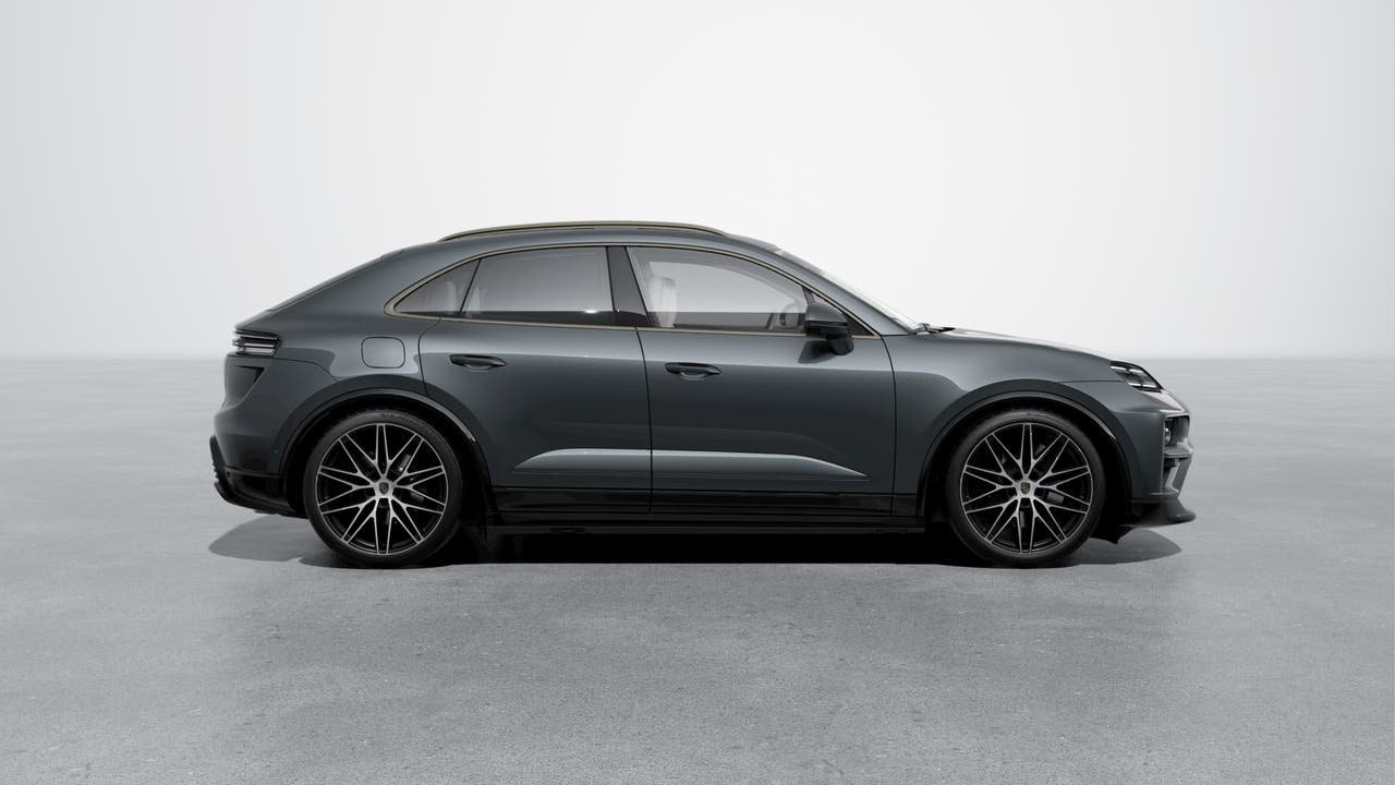 New 2026 Volcano Grey Metallic Porsche Turbo Electric image 6