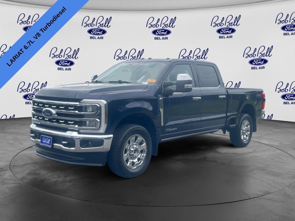 Used 2024 Blue Ford Lariat image 3