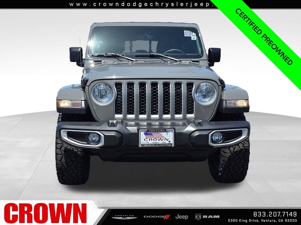 Certified Used 2023 Gray Jeep Overland image 2