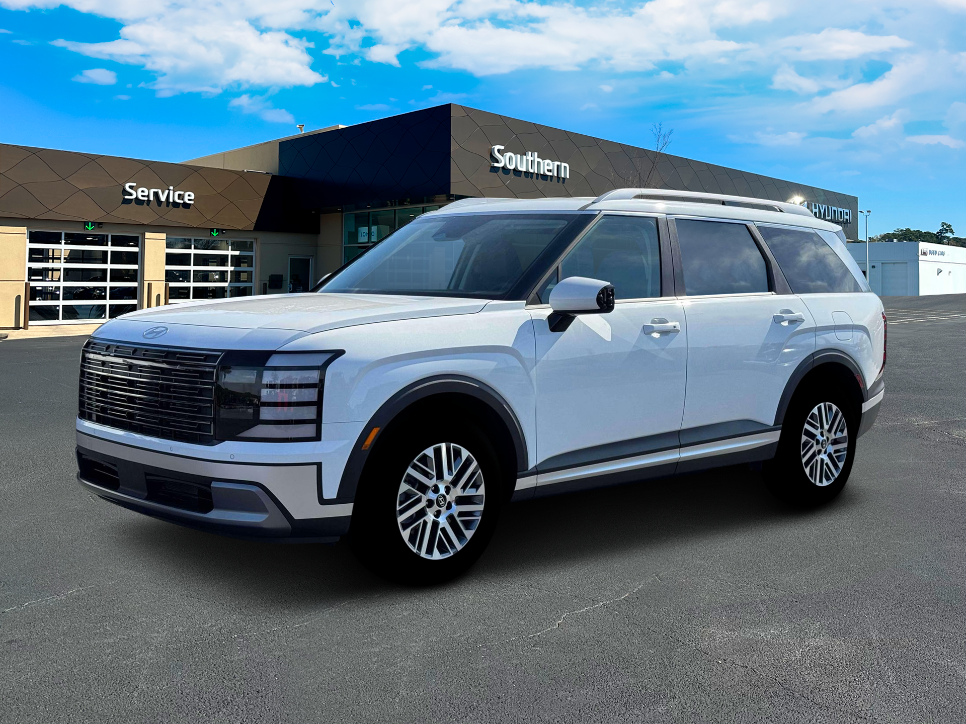 New 2026 White Hyundai SEL FWD image 2