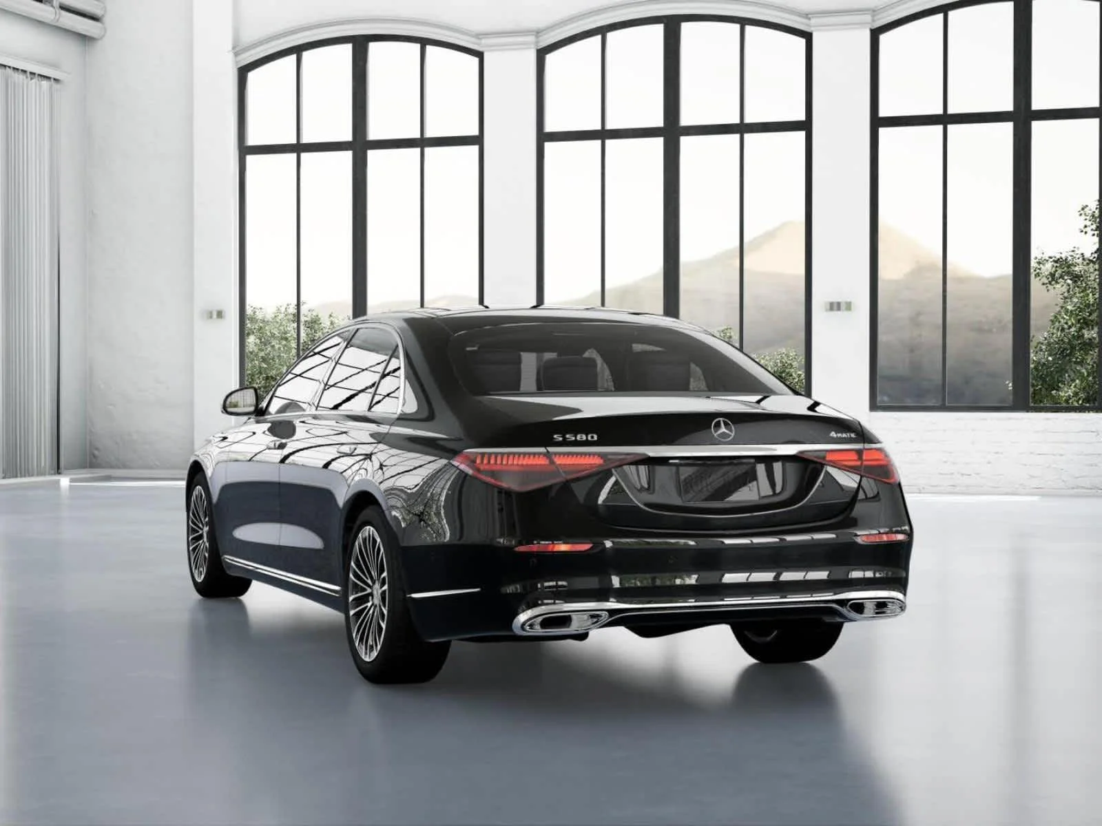 New 2026 Obsidian Black Metallic Mercedes-Benz S 580 image 26