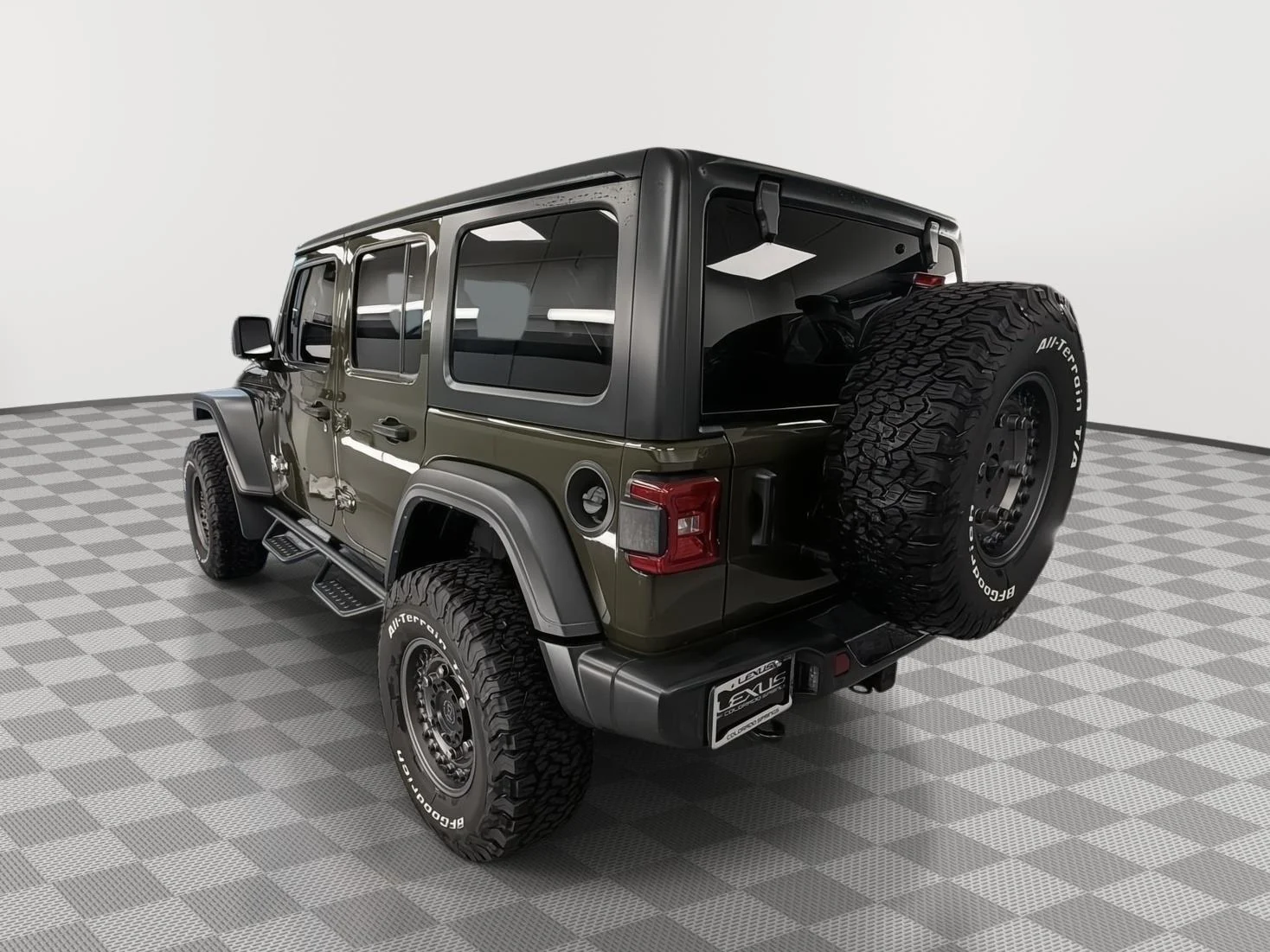 Used 2021 Sarge Green Clearcoat Jeep Unlimited Sport Altitude image 7