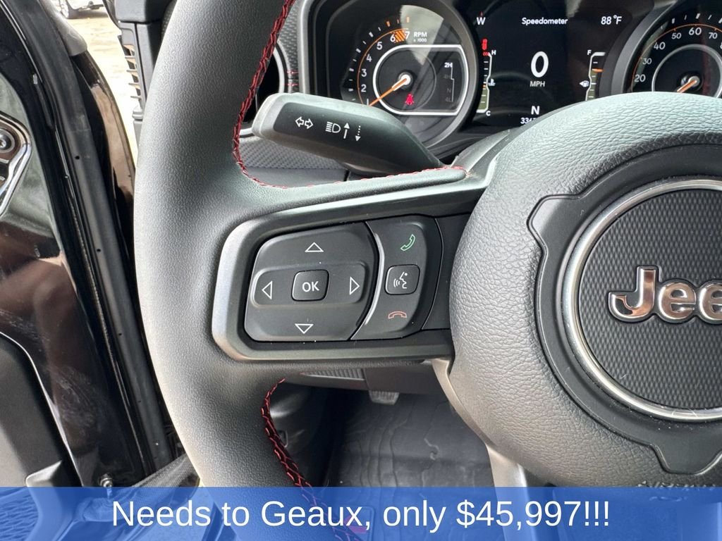 Used 2024 Black Jeep Rubicon X image 44