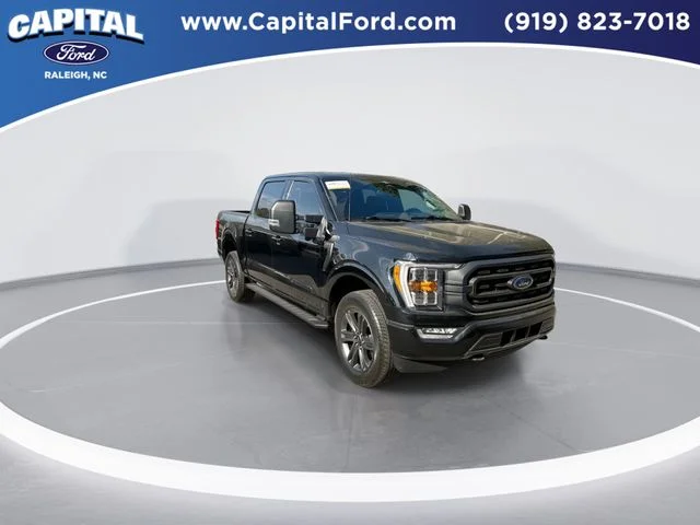 Used 2023 Black Ford XLT image 2