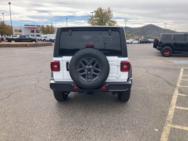 New 2026 Bright White Clear-Coat Exterior Paint Jeep Sport S image 7