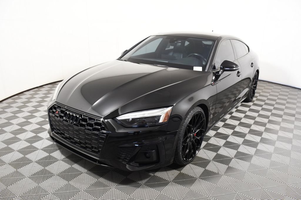 Used 2023 Mythos Black Metallic Audi Premium Plus image 1