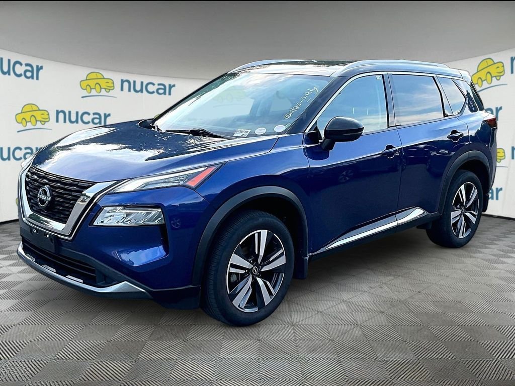 Used 2023 Blue Nissan SL image 3