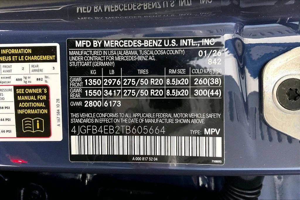 New 2026 Twilight Blue Metallic Mercedes-Benz GLE 350 image 31