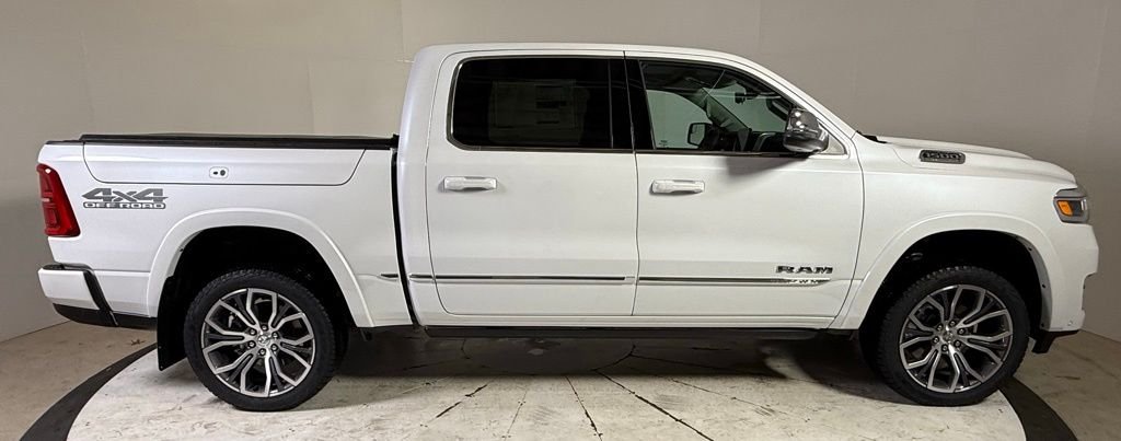 New 2026 Ivory White Tri-Coat Pearl-Coat Exterior Paint RAM Tungsten image 8