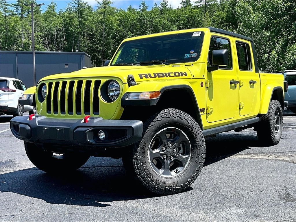 Used 2023 Yellow Jeep Rubicon image 3