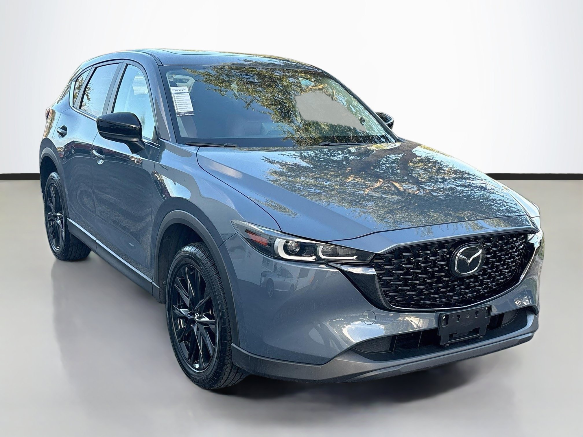 Used 2025 Polymetal Gray Metallic Mazda 2.5 S Carbon Edition image 4