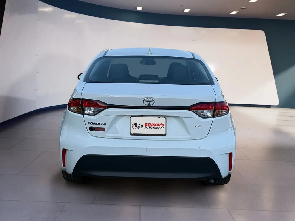 Used 2024 White Toyota LE image 4