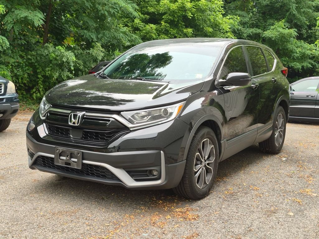 Used 2021 Black Honda EX image 2