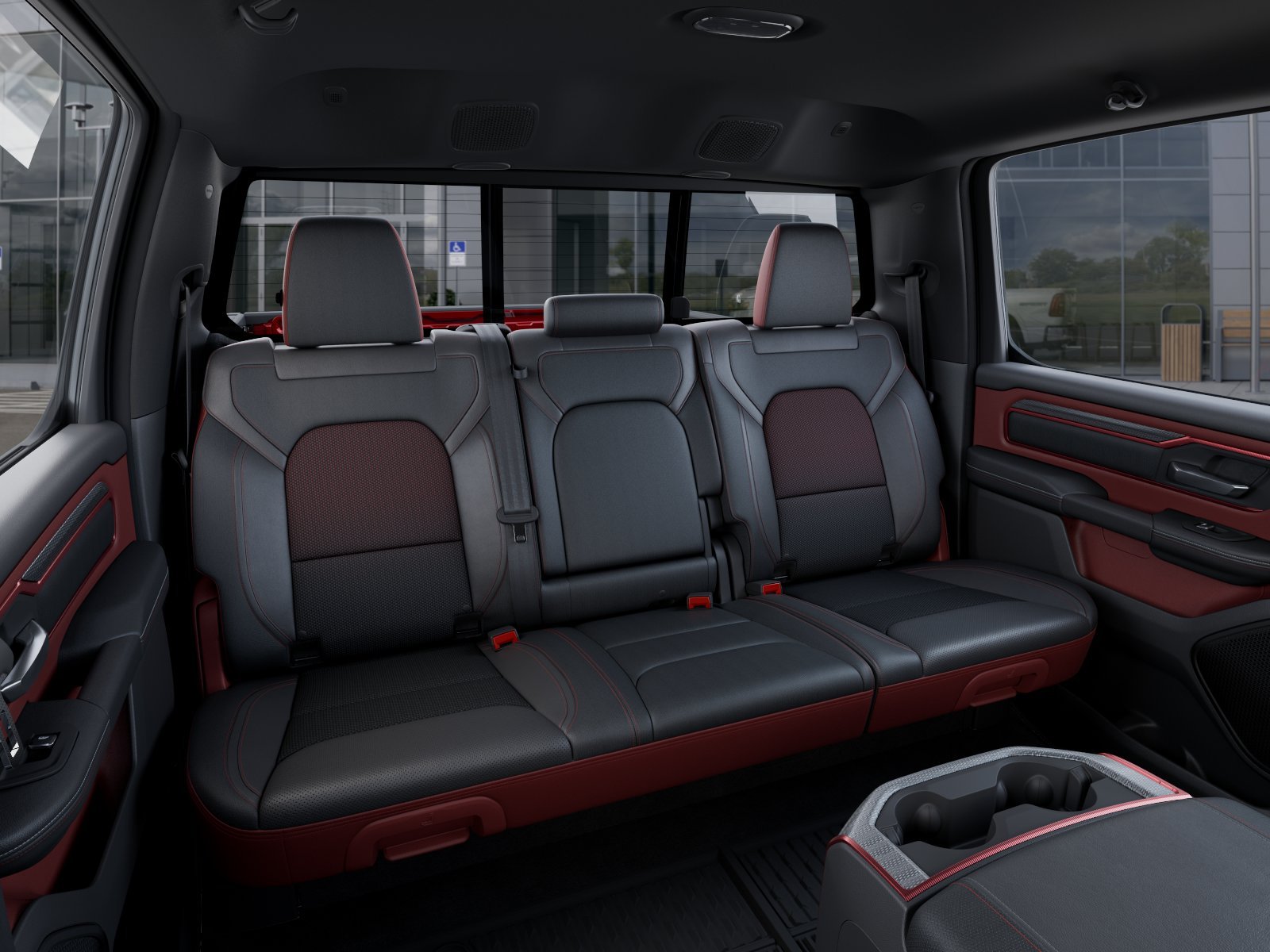 New 2026 Molten Red Pearl-Coat Exterior Paint RAM Rebel image 41