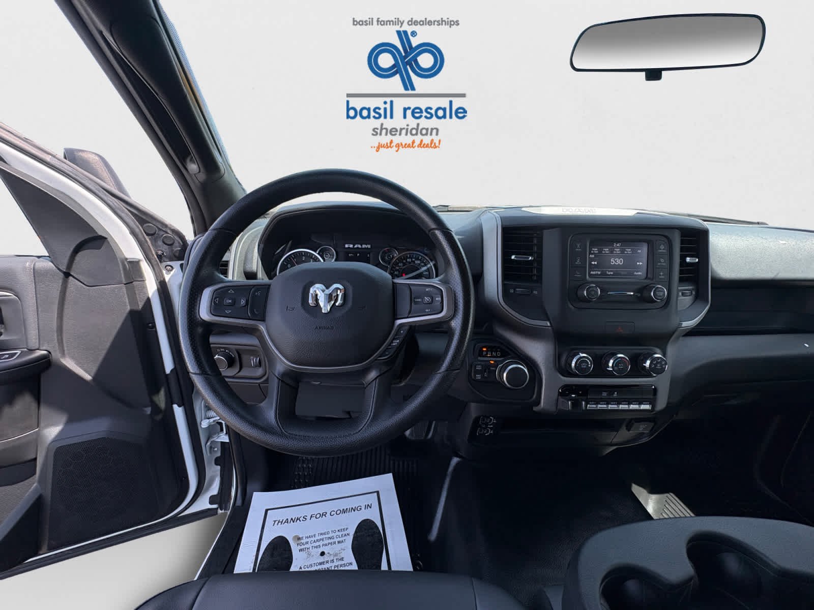 Used 2024 Bright White Clearcoat Ram Tradesman image 13