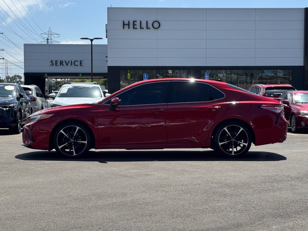 Used 2019 Red Toyota XSE V6 image 7
